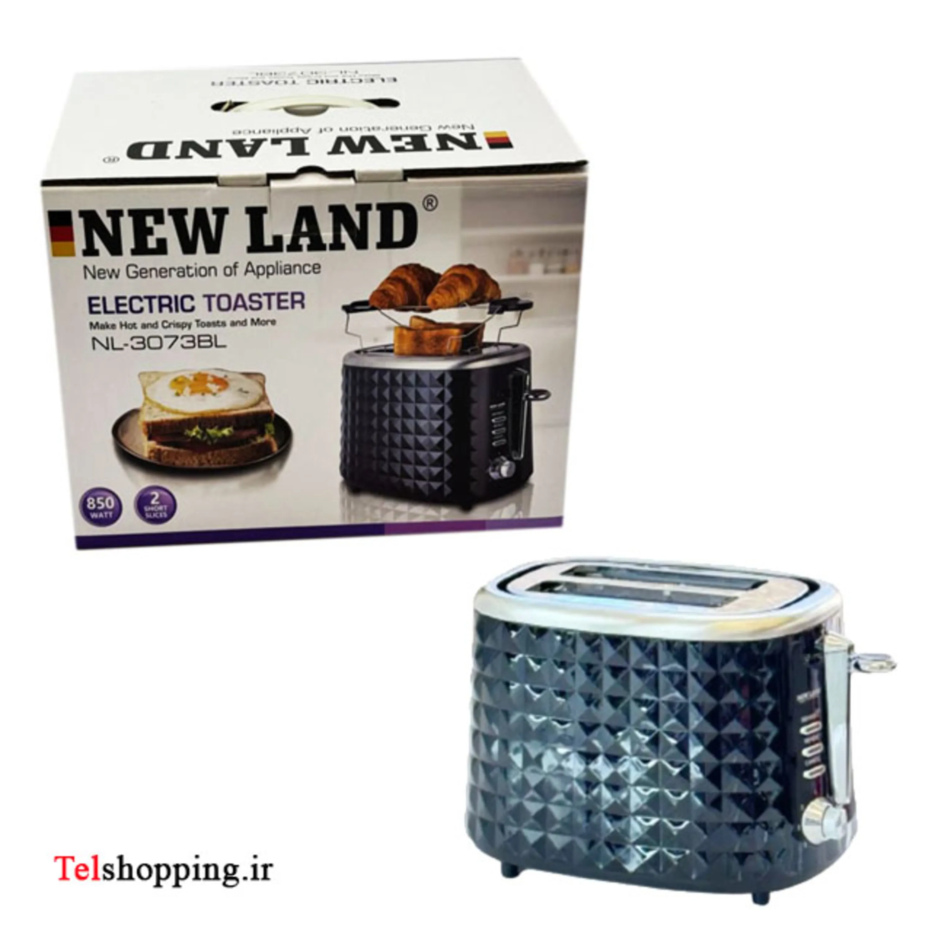 توستر نان نیولند مدل NL3073